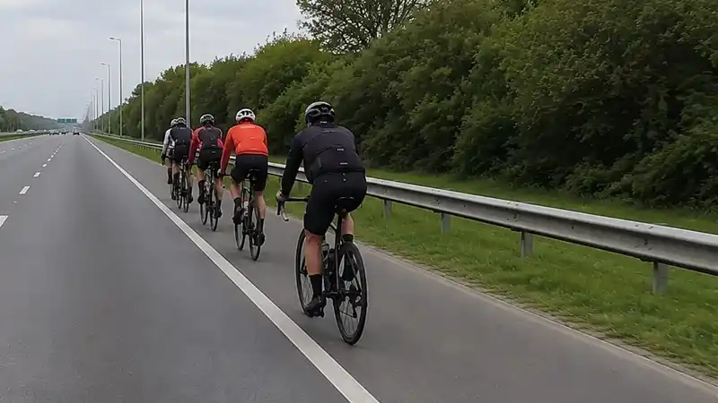 Vialidad exige a AuSol prohibir ciclistas en la Panamericana 2 Vialidad exige a AuSol prohibir ciclistas en la Panamericana