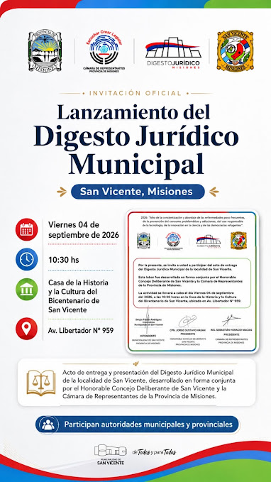 San Vicente contará con digesto jurídico municipal 2 San Vicente contará con digesto jurídico municipal