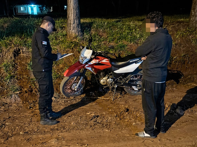 Accidente entre motos en Picada J. Pomar 2 Accidente entre motos en Picada J. Pomar