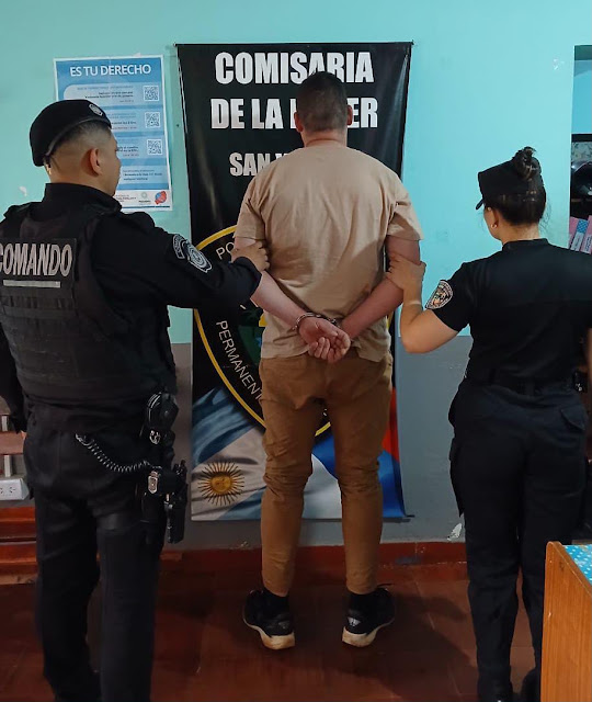 Detienen a un hombre por amenazar a su expareja y agredir policías en San Vicente 2 Detienen a un hombre por amenazar a su expareja y agredir policías en San Vicente