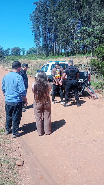 Recuperan bicicleta y secuestran cannabis en San Vicente 2 Recuperan bicicleta y secuestran cannabis en San Vicente