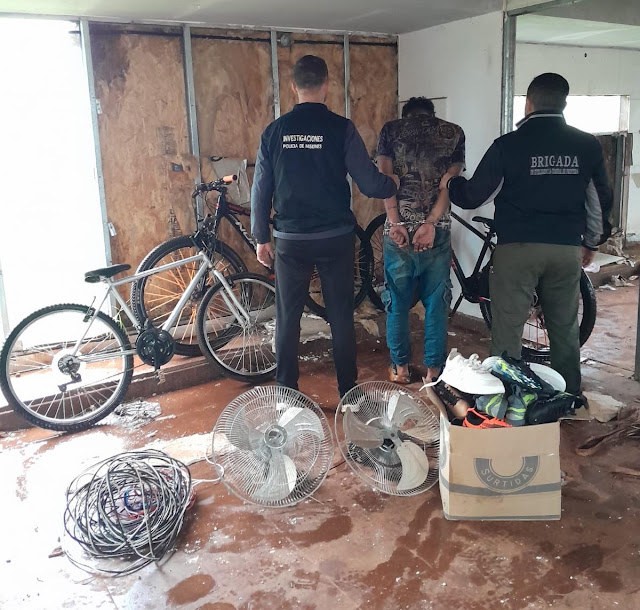 Detenido en San Vicente por ocultar objetos robados en una obra 2 Detenido en San Vicente por ocultar objetos robados en una obra
