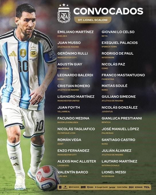 Lionel Messi se despedirá de la Selección Argentina el 6 de octubre 2 Lionel Messi se despedirá de la Selección Argentina el 6 de octubre