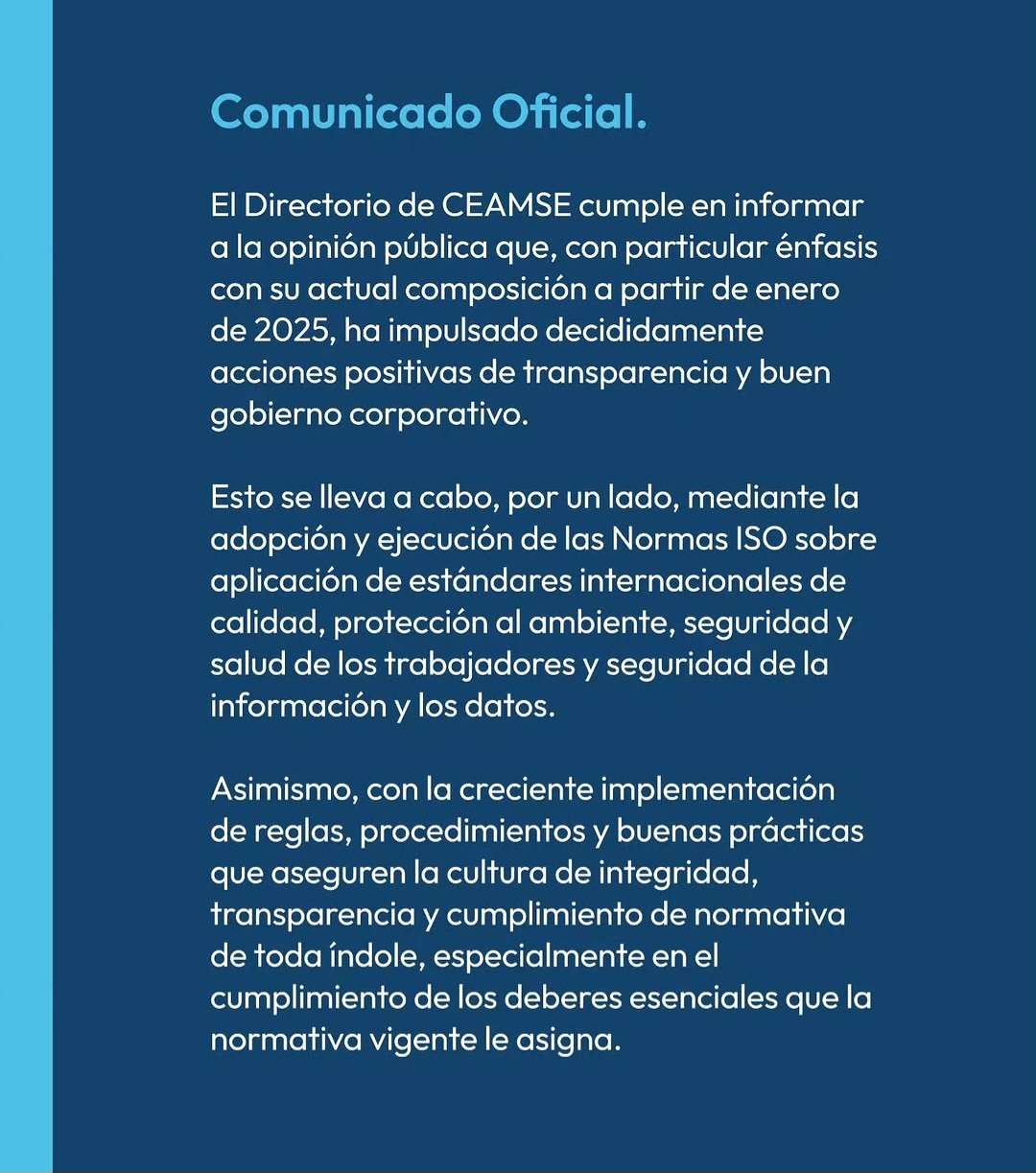 CEAMSE destaca transparencia y buen gobierno 2 CEAMSE destaca transparencia y buen gobierno