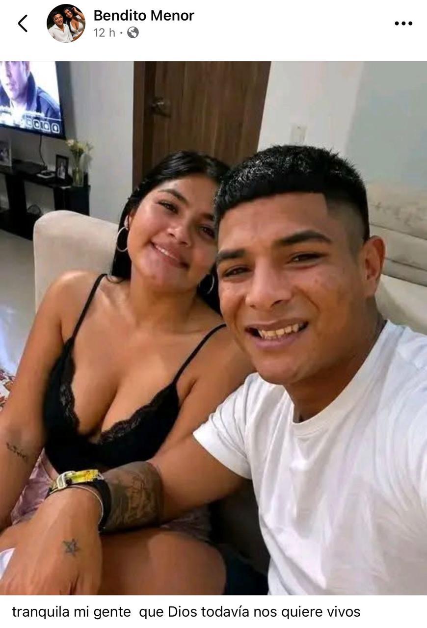 Abatido Bendito Menor, matón colombiano convertido en influencer 2 "Tranquila mi gente, que Dios todavía nos quiere vivos".
