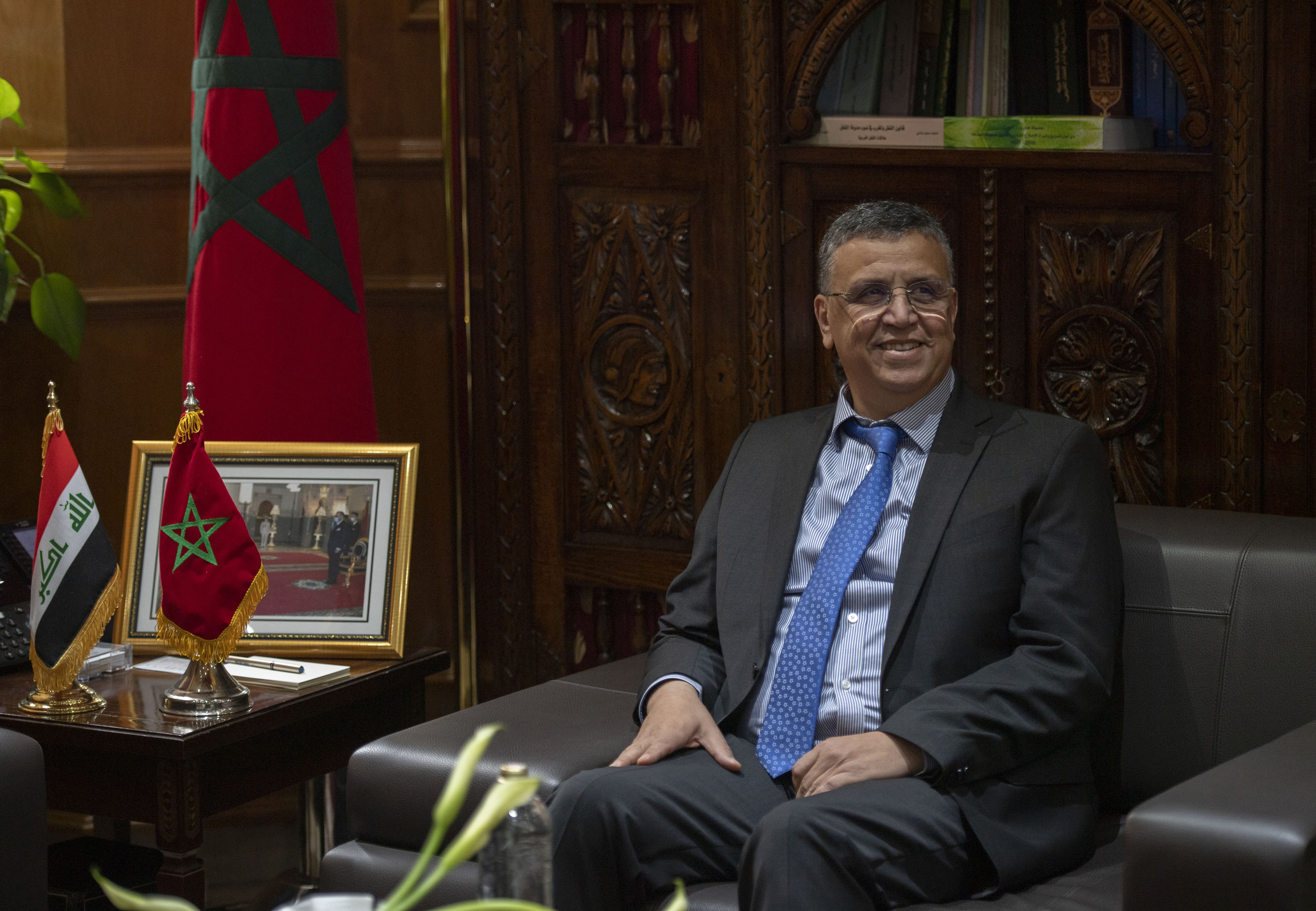 Seis aspirantes al futuro político de Marruecos 4 El contrapunto de Lejkaa en el PAM, el ministro de Justicia Abdellatif Ouahbi.