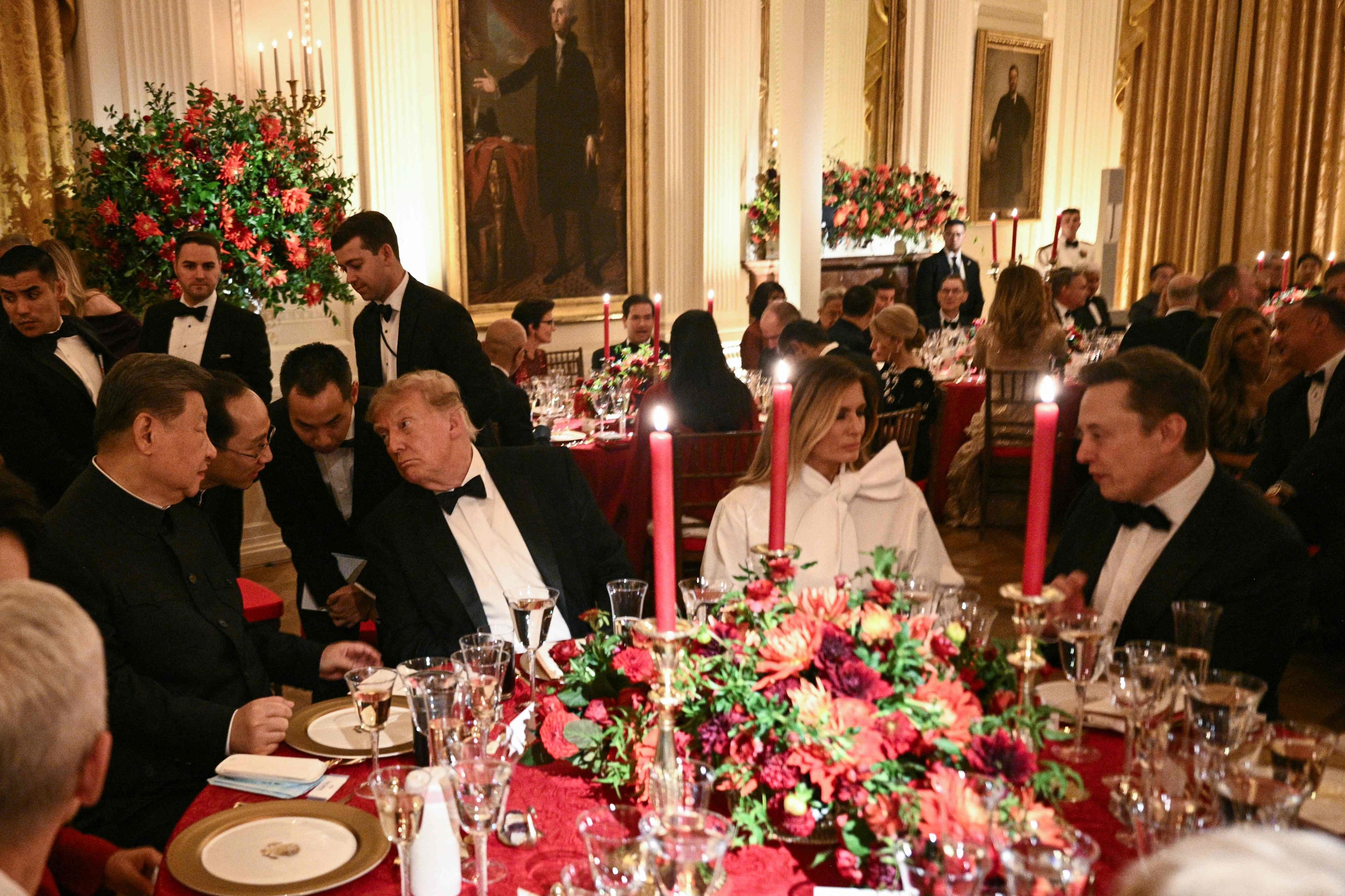 Xi concluye visita a Trump en Washington con China reconocida como otra gran potencia 2 El presidente de China, Xi Jinping, reunido con Donald Trump en la Casa Blanca.