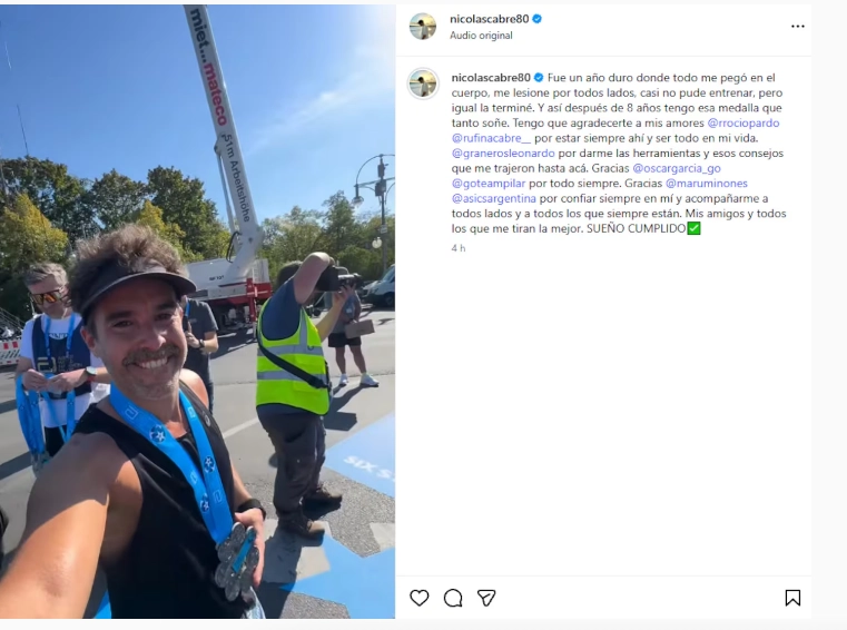 Nico Cabré llevó a la hija de China Suárez a Europa y cumplió un sueño 2 Nico Cabré llevó a la hija de China Suárez a Europa y cumplió un sueño