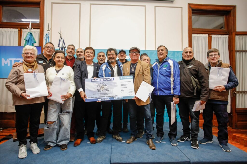 Fernando Espinoza: veteranos de La Matanza izarán la bandera argentina en Malvinas 4 Fernando Espinoza: veteranos de La Matanza izarán la bandera argentina en Malvinas