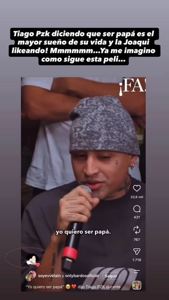 Tiago PZK confirma romance con La Joaqui y quiere ser papá 2 Tiago PZK confirma romance con La Joaqui y quiere ser papá