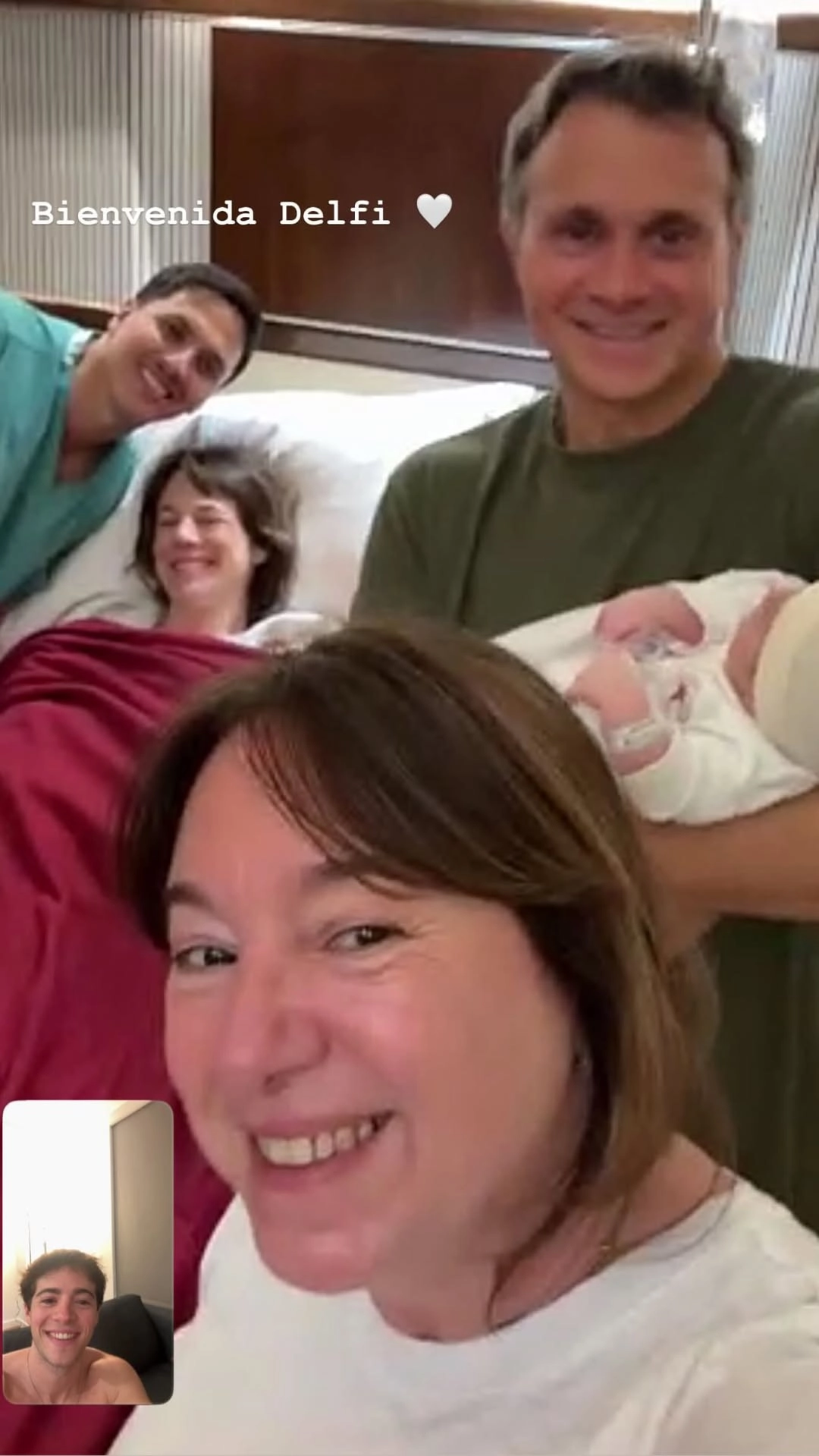 Sergio Lapegüe y Bochi relatan el nacimiento de Delfina 2 Sergio Lapegüe y Bochi relatan el nacimiento de Delfina