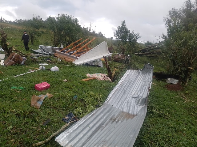 Temporal en San Pedro deja un fallecido y viviendas destruidas 5 Temporal en San Pedro deja un fallecido y viviendas destruidas