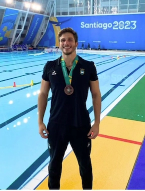 Nahuel Leona Bustos, jugador de waterpolo, elegido el más atractivo de los Suramericanos 3 Nahuel Leona Bustos, jugador de waterpolo, elegido el más atractivo de los Suramericanos
