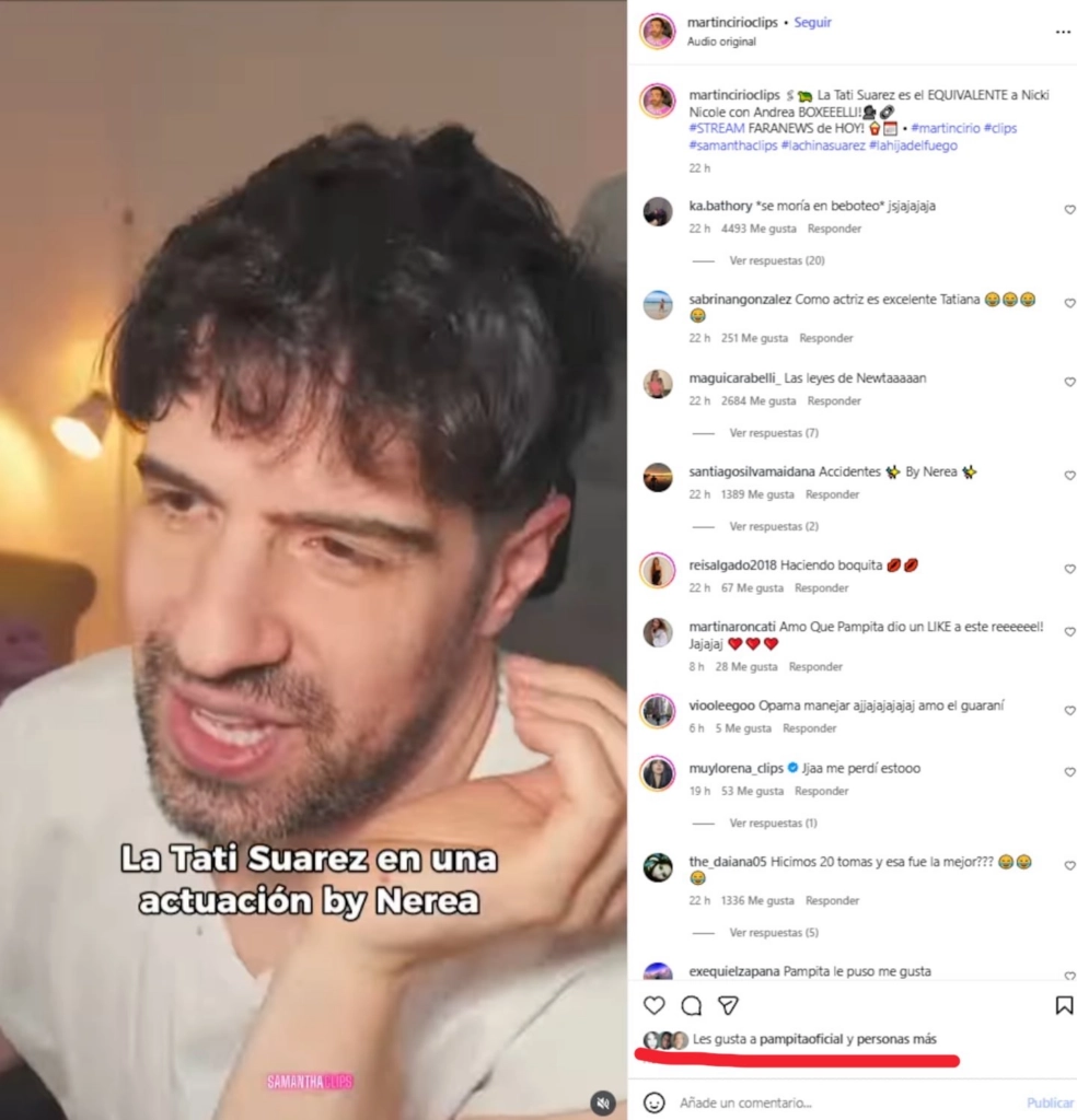 Teoría macabra sobre el posteo de Pampita que expone la relación con China Suárez 5 Teoría macabra sobre el posteo de Pampita que expone la relación con China Suárez