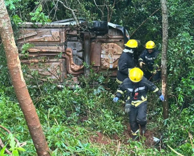 Despiste en la Ruta 14: dos acompañantes trasladados al Hospital de San Vicente 4 Despiste en la Ruta 14: dos acompañantes trasladados al Hospital de San Vicente