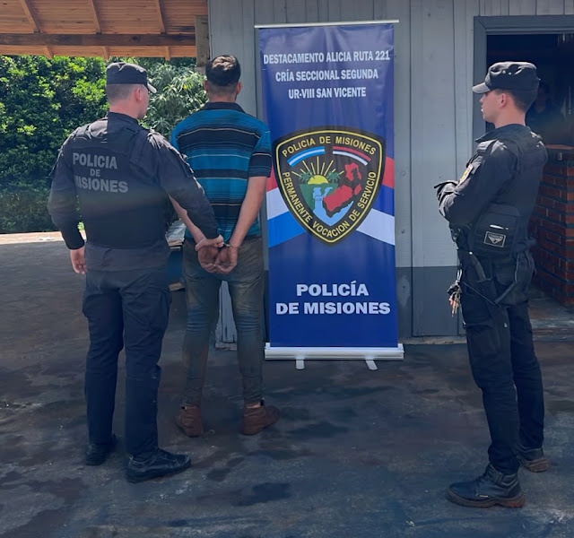 Detienen al segundo acusado por robo y faena de vacuno en San Vicente 2 Detienen al segundo acusado por robo y faena de vacuno en San Vicente