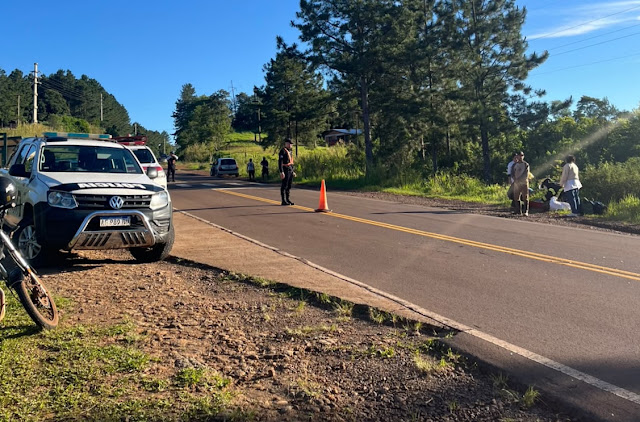 Motociclista atropella a niño de 12 años en El Soberbio; ambos heridos 2 Motociclista atropella a niño de 12 años en El Soberbio; ambos heridos