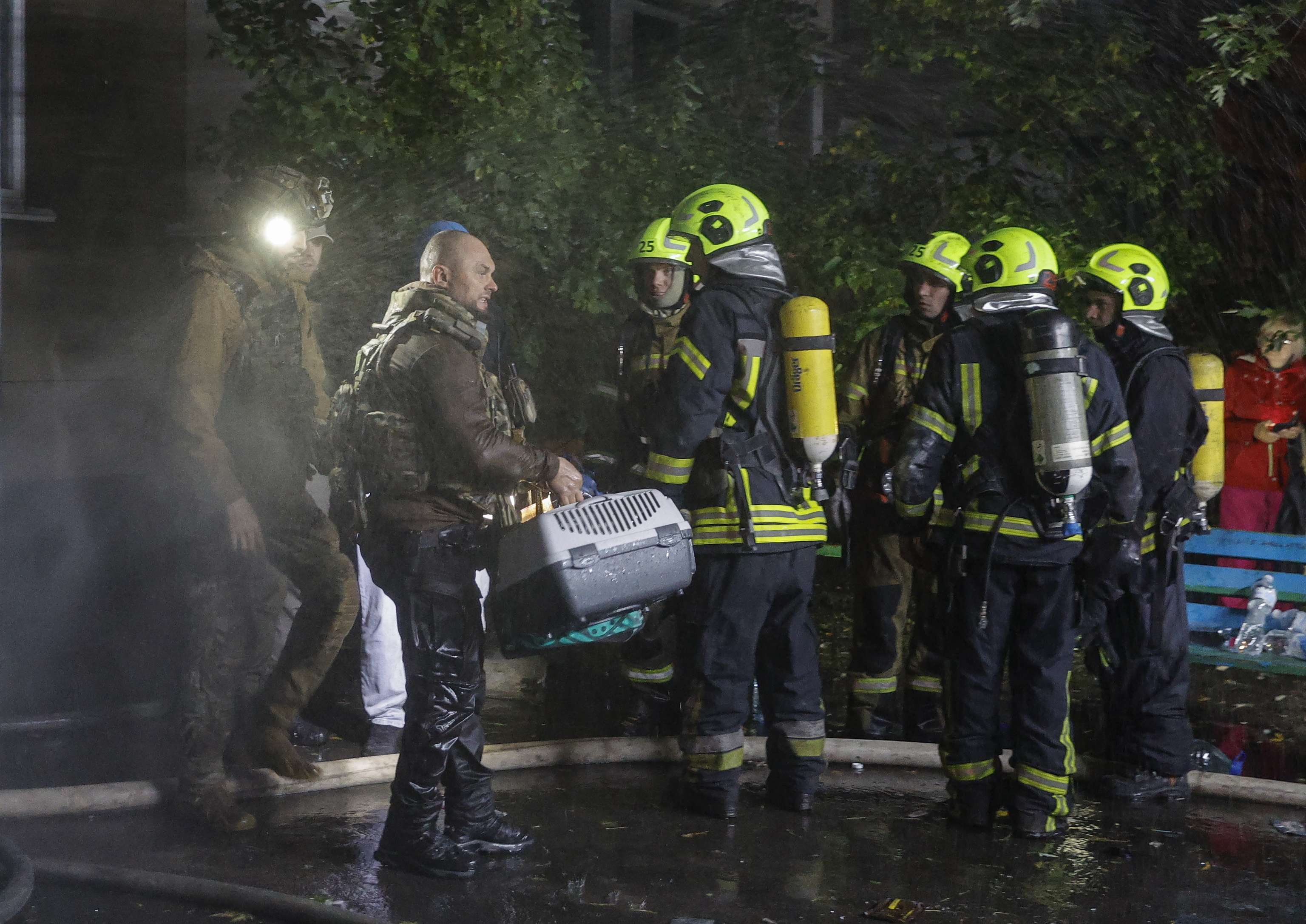 Al menos cuatro muertos en ataques rusos a Kiev 3 Al menos cuatro muertos en ataques rusos a Kiev