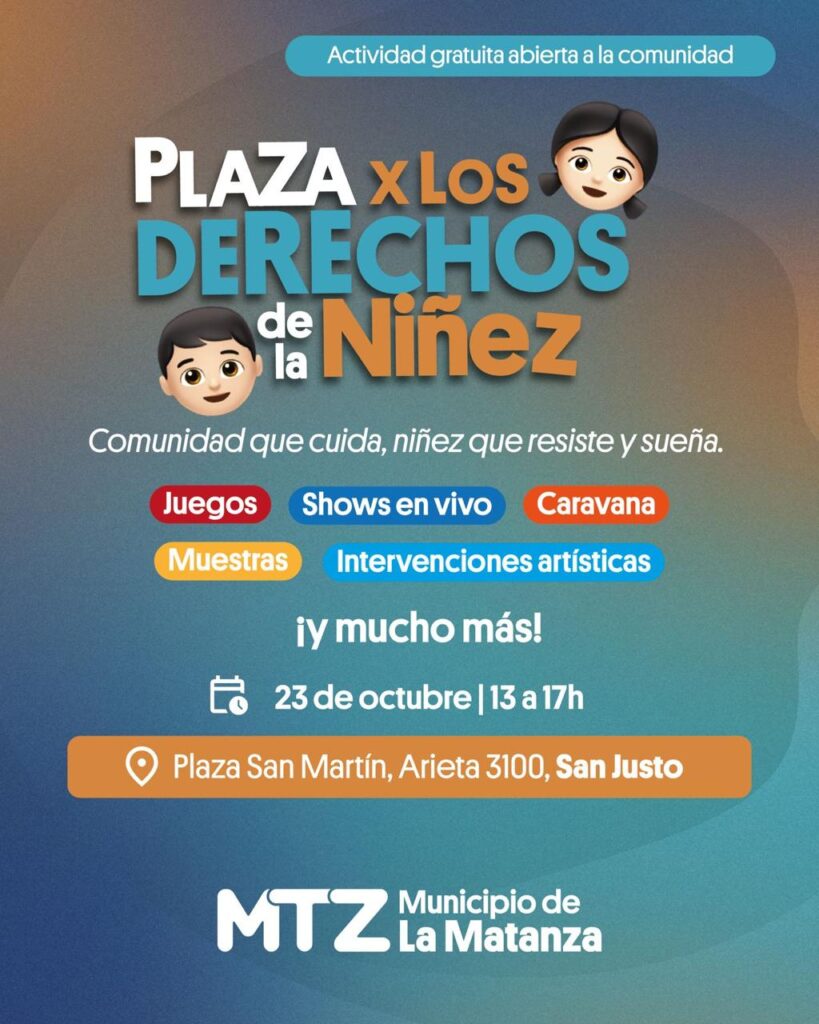 Plaza por los Derechos de la Niñez en La Matanza 3 Plaza por los Derechos de la Niñez en La Matanza