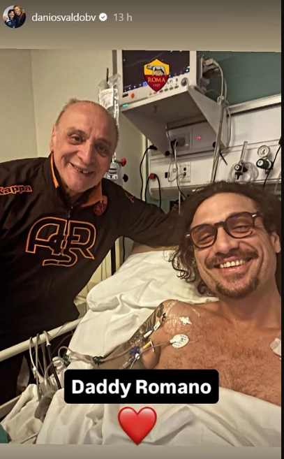 Primera foto de Daniel Osvaldo en grave internación 2 Primera foto de Daniel Osvaldo en grave internación