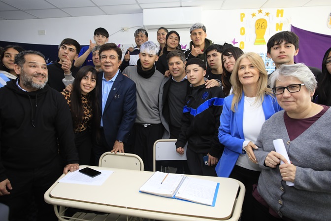 Espinoza y Kicillof inauguraron dos escuelas en La Matanza, una para 500 estudiantes con discapacidad 4 Espinoza y Kicillof inauguraron dos escuelas en La Matanza, una para 500 estudiantes con discapacidad