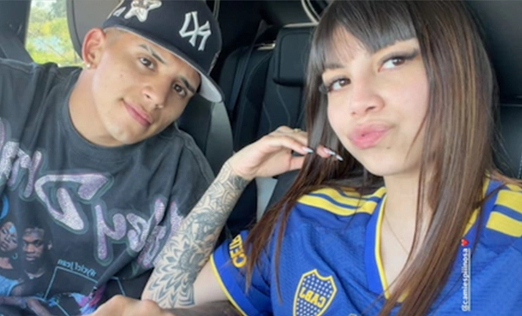 Promesa de 19 años de Boca confirma romance con influencer reguetonera 2 Leo Flores, la nueva estrella del fútbol argentino, de novio con una regueteonera