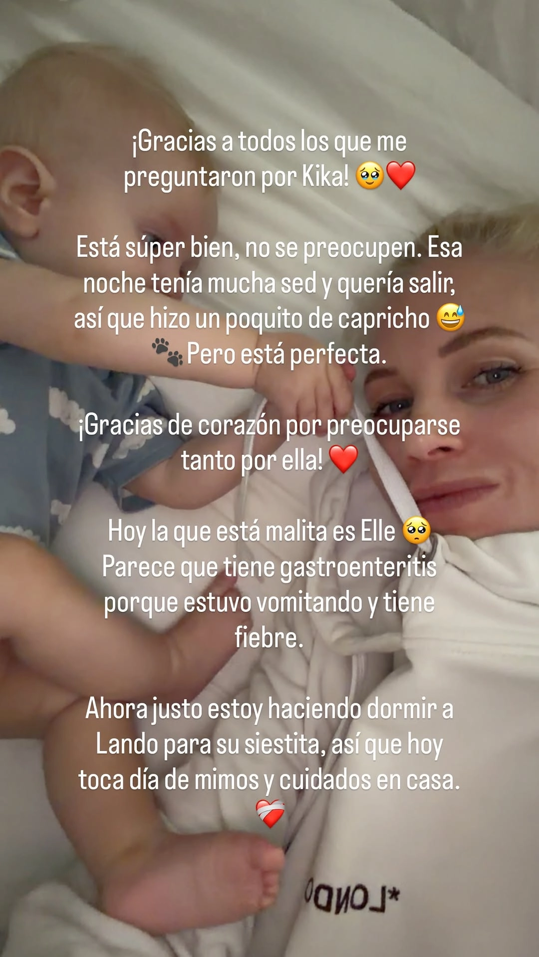 Qué le pasó a Elle, hija de Maxi López y Daniela Christiansson, de 3 años 2 Qué le pasó a Elle, hija de Maxi López y Daniela Christiansson, de 3 años