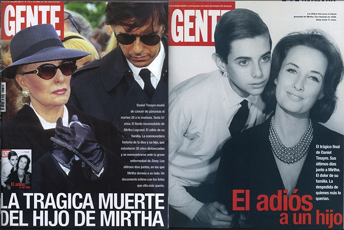 La traumática muerte de Danielito, hijo reencontrado de Mirtha Legrand 9 LAS SOBRECOGEDORAS TAPAS DE GENTE TRAS LA MUERTE DE DANELITO TINAYRE.