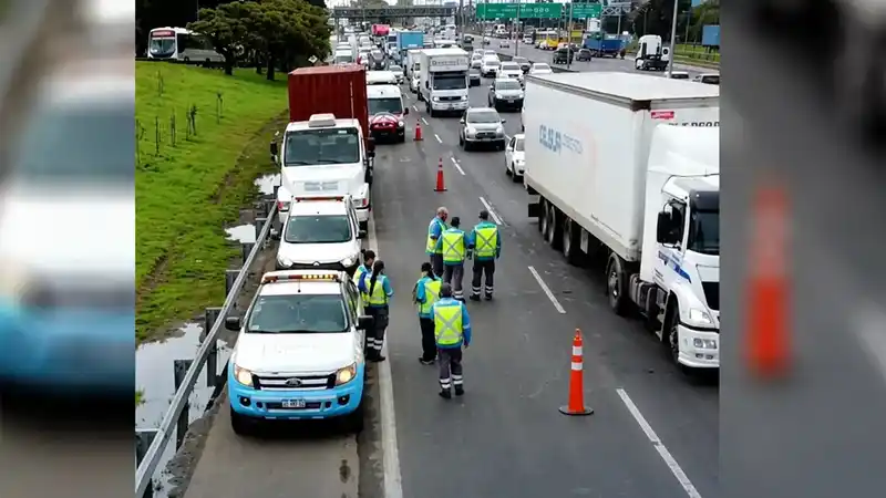 Camionero detectado con 2,65 g/l de alcohol en la Panamericana 2 Camionero detectado con 2,65 g/l de alcohol en la Panamericana