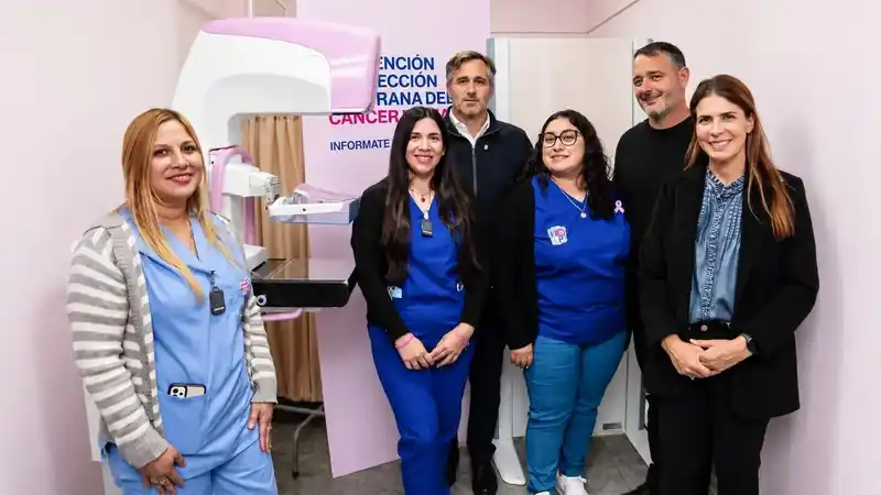 Pilar incorpora mamógrafo al Hospital Sanguinetti 2 Pilar incorpora mamógrafo al Hospital Sanguinetti