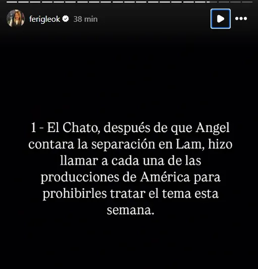 Chato Prada reacciona al descubrir que Lourdes Sánchez tiene novio 29 años menor 2 Chato Prada reacciona al descubrir que Lourdes Sánchez tiene novio 29 años menor