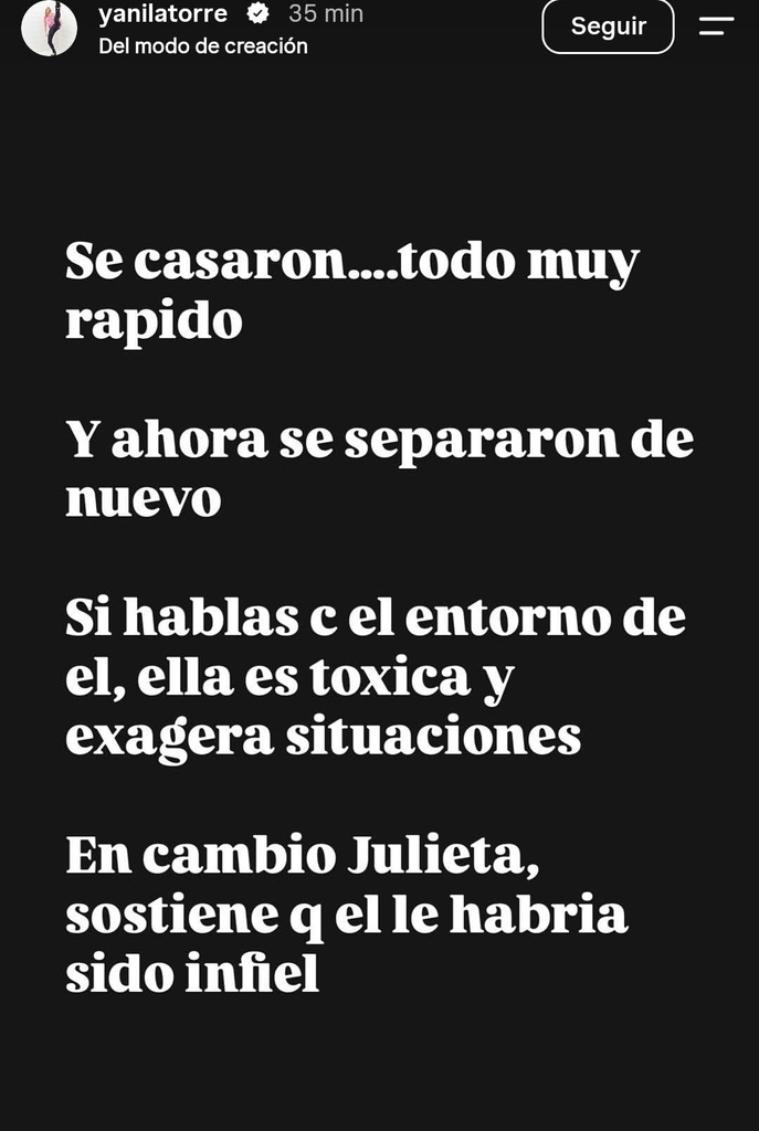 Yanina Latorre culpa a Julieta Prandi por su ruptura con Emanuel Ortega 4 Yanina Latorre culpa a Julieta Prandi por su ruptura con Emanuel Ortega