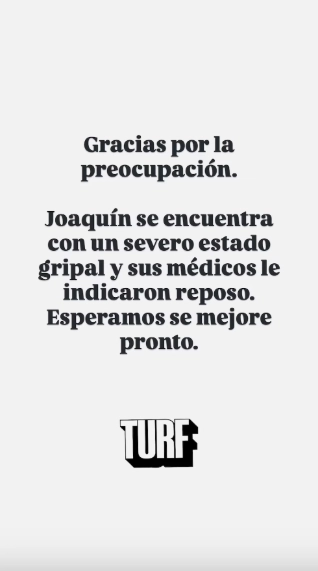 Joaquín Levinton sufre grave problema de salud 3 Joaquín Levinton sufre grave problema de salud