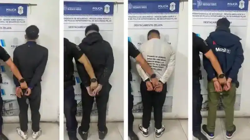 Cuatro detenidos por robo en Zelaya tras persecución en la Panamericana 2 Cuatro detenidos por robo en Zelaya tras persecución en la Panamericana